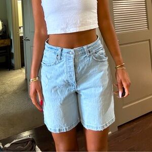 Abercrombie & Fitch Women's Denim Blue Jean Shorts